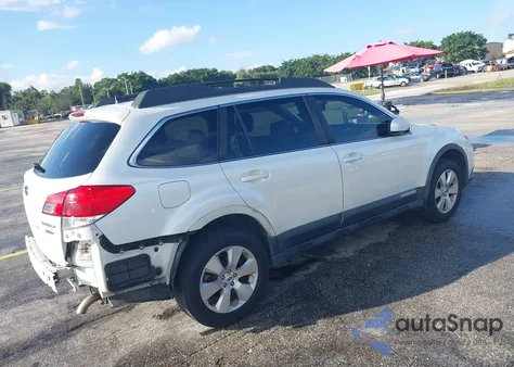2012 Subaru Outback 3.6R Limited из США, поврежденный, VIN 4S4BRDKC0C2218375